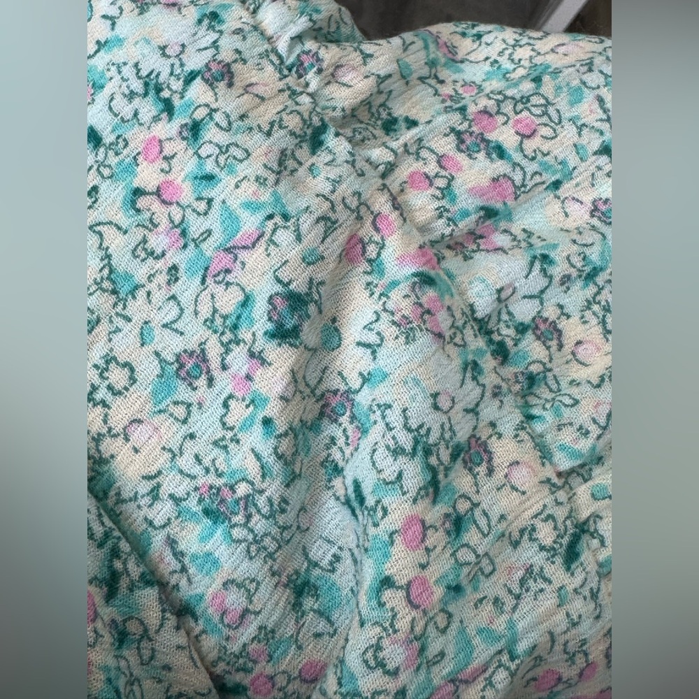 Torrid Mint Floral Blouse - Picture 4 of 4